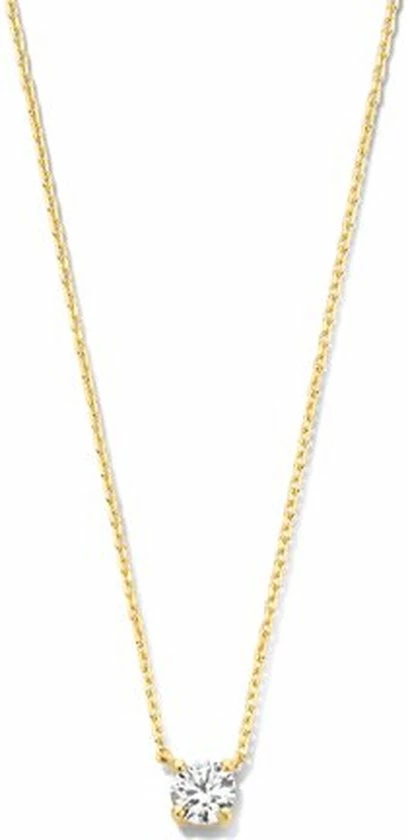 Uitgang π Sparkle14 Ketting Zirkonia 0,8 Mm 42 Cm - Goud π 16 Uitgang π Sparkle14 Ketting Zirkonia 0,8 Mm 42 Cm - Goud π - Afbeelding 14