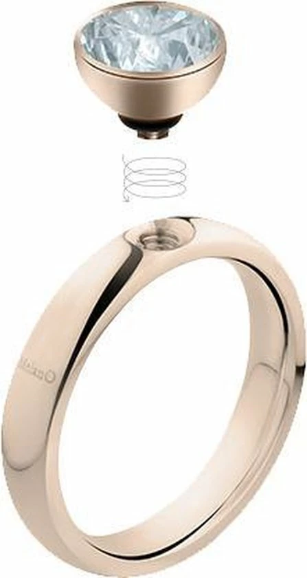 Beste Verkoop π Melano Jewelry Melano Twisted Tracy Ring - Zilverkleurig - Dames - Maat 54 π 6 Beste Verkoop π Melano Jewelry Melano Twisted Tracy Ring - Zilverkleurig - Dames - Maat 54 π - Afbeelding 4