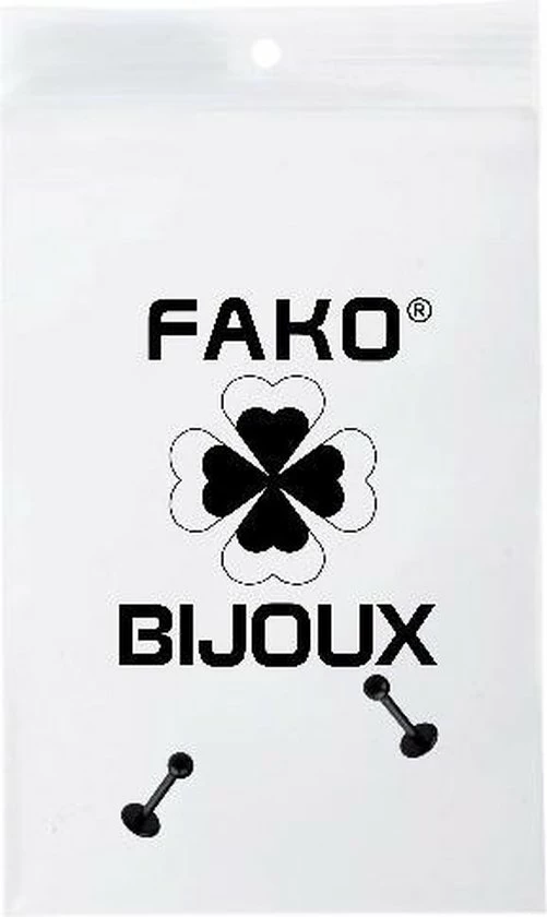 Goedkoopste ๐ Fako Bijoux® - Labret Piercing - 4mm - Zwart - 2 Stuks ๐ฅฐ 4 Goedkoopste ๐ Fako Bijoux® - Labret Piercing - 4mm - Zwart - 2 Stuks ๐ฅฐ - Afbeelding 2