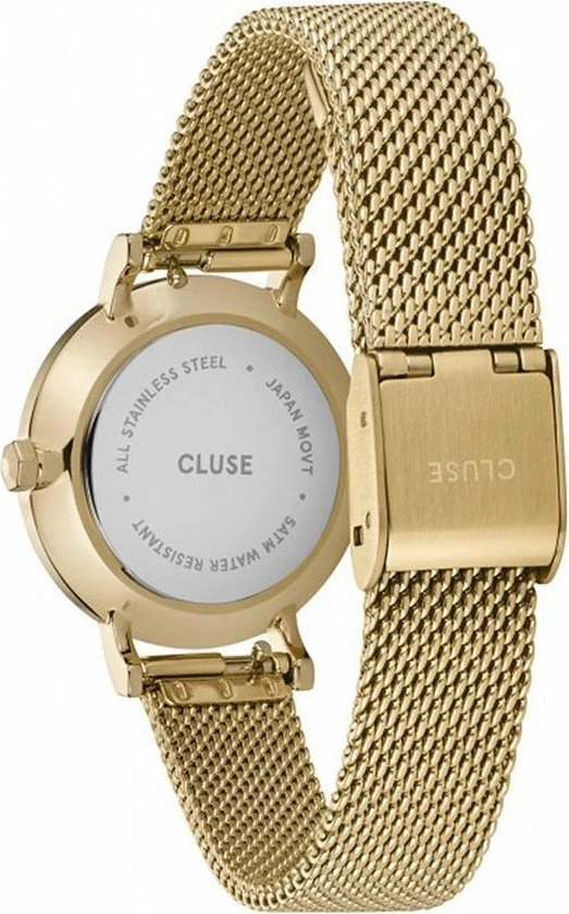 Gloednieuw π― Cluse Boho Chic Petite Mesh White, Gold Colour π 8 Gloednieuw π― Cluse Boho Chic Petite Mesh White, Gold Colour π - Afbeelding 6