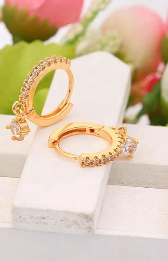 Beste Verkoop π Fashion Jewelry Ringetjes Oorbellen Met Hanger | Goud Gekleurd π 3 Beste Verkoop π Fashion Jewelry Ringetjes Oorbellen Met Hanger | Goud Gekleurd π