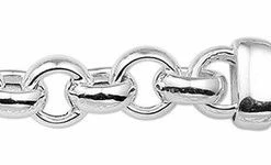 Coupon 🥰 Glams Armband Jasseron 5,5 Mm - Zilver 🧨