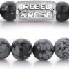 Nieuw 🎉 Rebel & Rose Rebel&Rose Armband - Black Leopard - 8mm 👍 -Sieraden-horloges Winkel 550x184