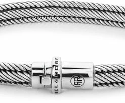 Korting ✨ REBEL & ROSE Sterling Silver Line Demeter Small - 17.11 Gr. 925 RR-BR032-S-20 Cm 🎉