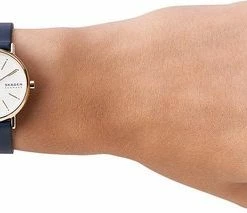 Begroting 🔥 Skagen Signatur SKW2838 Dameshorloge 30 Mm - Rosékleurig 🤩 -Sieraden-horloges Winkel 550x213