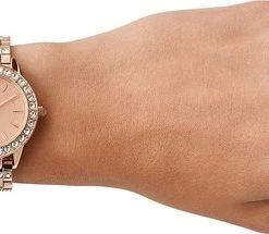 Flash-uitverkoop ⌛ Fossil Jesse ES3020 Dameshorloge 34 Mm - Zilverkleurig 💯 -Sieraden-horloges Winkel 550x215