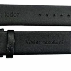 Promo ⭐ Horlogeband-20mm-echt Leer-zwart-recht-zacht-plat-20 Mm 👍 -Sieraden-horloges Winkel 550x257