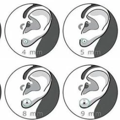 Coupon 🎁 Aramat Jewels ® - Open Hartjes Oorbellen Zilverkleurig Zweerknopjes Staal 6mm 🛒 -Sieraden-horloges Winkel 550x269 1