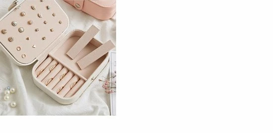 Goedkoop 𧨠A&K Luxe Sieradenbox Opberger - Sieraden Doos - Juwelen Doos - Opbergbox - Reis Juwelen Opbergdoos - Leer Zacht Roze - Ketting/Oorbellen/Ring/Horloge - Dames/Meisjes π 5 Goedkoop 𧨠A&K Luxe Sieradenbox Opberger - Sieraden Doos - Juwelen Doos - Opbergbox - Reis Juwelen Opbergdoos - Leer Zacht Roze - Ketting/Oorbellen/Ring/Horloge - Dames/Meisjes π - Afbeelding 3