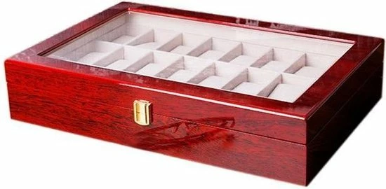 Goedkoop π The β Watch Shop Luxe β Watchbox Voor 24 Horloges - Horloge Doos - Horloge Opslag - Horlogedoos π 6 Goedkoop π The β Watch Shop Luxe β Watchbox Voor 24 Horloges - Horloge Doos - Horloge Opslag - Horlogedoos π - Afbeelding 4