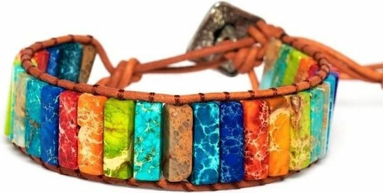 Beste recensies van π Zentana Bohemian Chakra Armband - Regenboog Jaspis - Overtuiging π― 10 Beste recensies van π Zentana Bohemian Chakra Armband - Regenboog Jaspis - Overtuiging π― - Afbeelding 8
