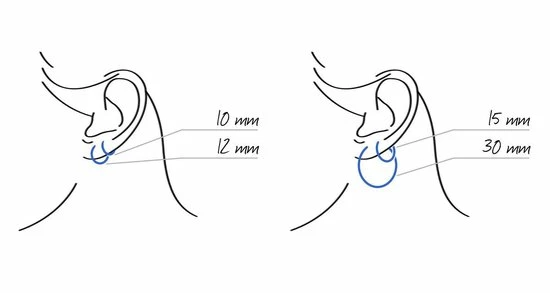 Begroting π Glow 207.5072.18 - Oorringen - Goud - Goudkleurig - 18mm π 4 Begroting π Glow 207.5072.18 - Oorringen - Goud - Goudkleurig - 18mm π - Afbeelding 2