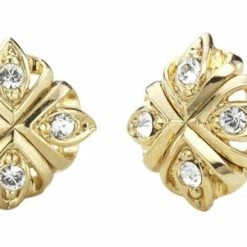 Beste Pirce 😉 Traveller Oorstekers - Kristallen - Goudkleurig - 157362 🎉