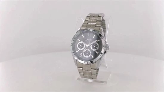 Beste deal βοΈ Longbo - Unisex Horloge - Zwart - Zilver - Ø 39mm (Productvideo) π― 4 Beste deal βοΈ Longbo - Unisex Horloge - Zwart - Zilver - Ø 39mm (Productvideo) π― - Afbeelding 2