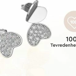 Korting 😉 Yolora Dames Oorbellen Hartje - Kalpa Camaka Kristallen - Zilverkleurig - 18K Witgoud Verguld - Vrouwen Oorknoppen Zilver - Oorknopjes - Sieraden - Luxe Giftbox - Geschenkdoos - Cadeau Doos - Mooie Cadeauverpakking- Exclusieve Geschenkverpakking 🛒 -Sieraden-horloges Winkel 550x338