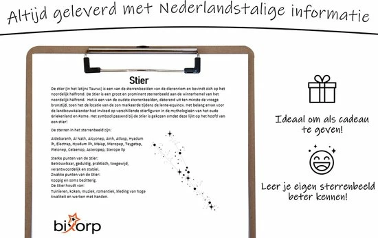 Nieuw β Bixorp Stars Stier / Taurus Ketting Met Zirkonia Kristalletjes Goudkleurig - Sterrenbeeld Hanger - Cadeau Voor Haar - Cadeau Voor Sinterklaas - Cadeau Voor Kerst π 4 Nieuw β Bixorp Stars Stier / Taurus Ketting Met Zirkonia Kristalletjes Goudkleurig - Sterrenbeeld Hanger - Cadeau Voor Haar - Cadeau Voor Sinterklaas - Cadeau Voor Kerst π - Afbeelding 2