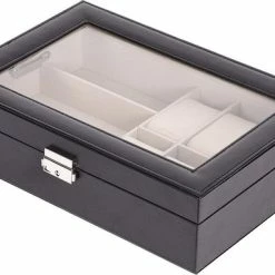 Groothandel 🧨 C.T. Horlogebox Voor 6 Horloges En 3 Brillen - 8 Cm X 30 Cm X 20,6 Cm 🥰 13 Groothandel 🧨 C.T. Horlogebox Voor 6 Horloges En 3 Brillen - 8 Cm X 30 Cm X 20,6 Cm 🥰 -Sieraden-horloges Winkel 550x382 2