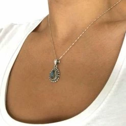 Nieuw 🌟 Terra Edela Natuursieraad - 925 Sterling Zilver Rozenkwarts Ketting Hanger - Luxe Edelsteen Sieraad - Handgemaakt 👍 -Sieraden-horloges Winkel 550x397 2