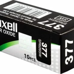 Top 10 🧨 MAXELL 377 / SR626SW Zilveroxide Knoopcel Horlogebatterij 2 (twee) Stuks 🎉 -Sieraden-horloges Winkel 550x398 1