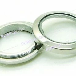 Hete verkoop ๐ MeaShop Floating Locket Van RVS (Ø 25mm) Met Een Schroefsluiting ๐