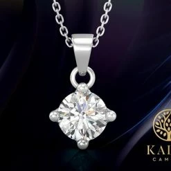 Uitgang 😍 Yolora Dames Ketting Met Hanger En Kalpa Camaka Kristal - Zilver Kleurig - 18K Witgoud Verguld - Cadeauverpakking 🌟 -Sieraden-horloges Winkel 550x411