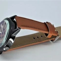 Groothandel 🧨 Lili 41 FabSuna Horloge, Cognac Skai Band, Pendelwijzers, Gespsluiting 😀 -Sieraden-horloges Winkel 550x412 20