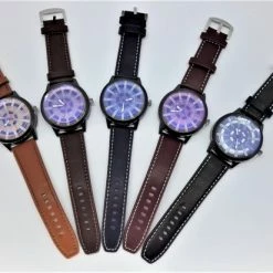 Groothandel 🧨 Lili 41 FabSuna Horloge, Cognac Skai Band, Pendelwijzers, Gespsluiting 😀 -Sieraden-horloges Winkel 550x412 23
