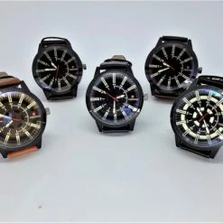 Groothandel 🧨 Lili 41 FabSuna Horloge, Cognac Skai Band, Pendelwijzers, Gespsluiting 😀 -Sieraden-horloges Winkel 550x412 25