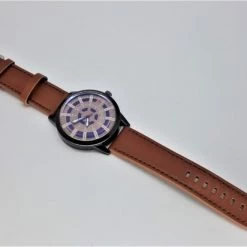 Groothandel 🧨 Lili 41 FabSuna Horloge, Cognac Skai Band, Pendelwijzers, Gespsluiting 😀 -Sieraden-horloges Winkel 550x412 28