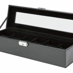 Nieuw π Merkloos Luxe Horlogebox - Geschikt Voor Horloges En Sieraden - 6 Aparte Vakken Met Uitneembare Horlogekussens - Hoogwaardige Lederlook Met Edele Veloursuitvoering - Met Slot - Zwart - Cadeau - Kado - Vaderdag Cadeau - Vaderdag Kados - Vader Cadeautjes π 7 Nieuw π Merkloos Luxe Horlogebox - Geschikt Voor Horloges En Sieraden - 6 Aparte Vakken Met Uitneembare Horlogekussens - Hoogwaardige Lederlook Met Edele Veloursuitvoering - Met Slot - Zwart - Cadeau - Kado - Vaderdag Cadeau - Vaderdag Kados - Vader Cadeautjes π -Sieraden-horloges Winkel 550x412 34
