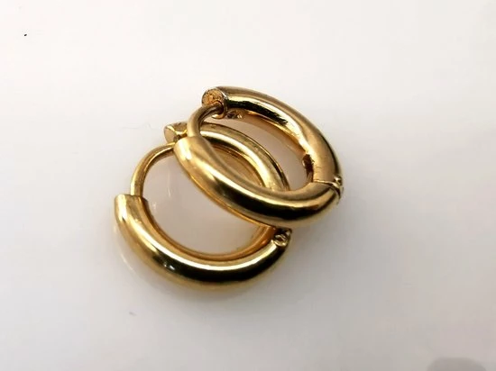 Begroting π Lili 41 Stalen - Oorringen - Goudkleur -Ø 8 Mm X D 2.5 Mm. Geschikt Voor Zowel Mannen Als Vrouwen π 4 Begroting π Lili 41 Stalen - Oorringen - Goudkleur -Ø 8 Mm X D 2.5 Mm. Geschikt Voor Zowel Mannen Als Vrouwen π - Afbeelding 2