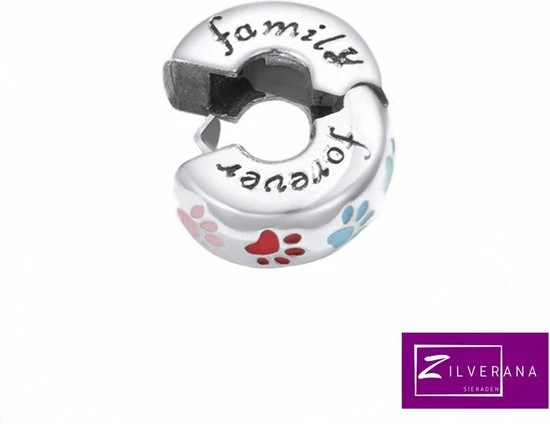 Coupon 🧨 Pootjes Family Forever Clip Bedel | Stopper Bead | Bedels Beads Cadeau | Zilverana | Geschikt Voor Biagi , Pandora , Trollbeads Armband | 925 Zilver ✔️ 4 Coupon 🧨 Pootjes Family Forever Clip Bedel | Stopper Bead | Bedels Beads Cadeau | Zilverana | Geschikt Voor Biagi , Pandora , Trollbeads Armband | 925 Zilver ✔️ - Afbeelding 2