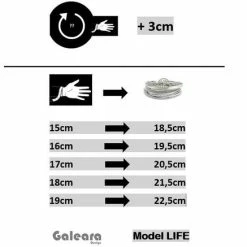 Flash-uitverkoop ✨ Armband Dames Rosegoud- Leren Wikkelarmband Galeara Design Rosekleurig Zwart Dames Levensboom 19,5cm - Galeara Design 🥰 -Sieraden-horloges Winkel 550x437 1