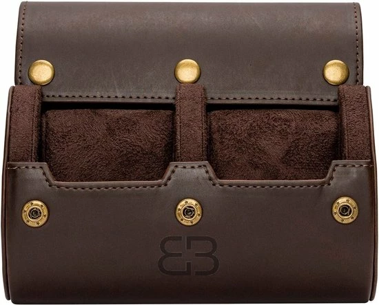 Goedkoopste π₯° BUGOLINI ANTIQUS8 – 2 Slots Leren Horloge Houder Met Knoopsluiting - Retro Horloge Houder - Echt Leder – Coffee β 7 Goedkoopste π₯° BUGOLINI ANTIQUS8 – 2 Slots Leren Horloge Houder Met Knoopsluiting - Retro Horloge Houder - Echt Leder – Coffee β - Afbeelding 5