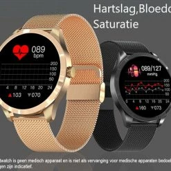 Goedkoopste ⌛ Belesy® Y6 Pro 2022 - Smartwatch Dames - Smartwatch Heren - Android - IOS - Horloge - 1.28 Inch - Kleurenscherm - Stappenteller - Bloeddruk - Hartslag - 75+ Wijzerplaten - Sporten - Staal - Goud 🥰 9 Goedkoopste ⌛ Belesy® Y6 Pro 2022 - Smartwatch Dames - Smartwatch Heren - Android - IOS - Horloge - 1.28 Inch - Kleurenscherm - Stappenteller - Bloeddruk - Hartslag - 75+ Wijzerplaten - Sporten - Staal - Goud 🥰 -Sieraden-horloges Winkel 550x446