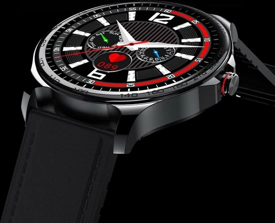 Goedkoop 🛒 Belesy® MARS - Smartwatch Dames - Smartwatch Heren - Horloge - Bloeddruk - ECG - Stappenteller - 1.3 Inch - Kleurenscherm - Full Touch - Zilver - Staal - Schakel 🔔 18 Goedkoop 🛒 Belesy® MARS - Smartwatch Dames - Smartwatch Heren - Horloge - Bloeddruk - ECG - Stappenteller - 1.3 Inch - Kleurenscherm - Full Touch - Zilver - Staal - Schakel 🔔 - Afbeelding 16