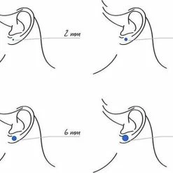 Flash-uitverkoop 😍 Montebello Oorbellen Bodyl - 316L Staal - ∅8mm 🎉 -Sieraden-horloges Winkel 550x451
