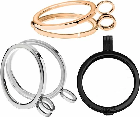 Korting π Quiges - Munthouder Met Ketting En Munt 33mm Zirkonia Infinity - Rosegoudkleurig - ERHS920 π 5 Korting π Quiges - Munthouder Met Ketting En Munt 33mm Zirkonia Infinity - Rosegoudkleurig - ERHS920 π - Afbeelding 3