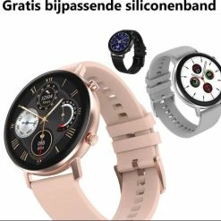 Aanbiedingen 😉 Belesy® Eighteen - Smartwatch Dames - Smartwatch Heren - Horloge - Full Circle - Super Mooi Scherm - 18 Wijzerplaten - Stappenteller - Bloeddruk - Mutli Sport - Milanees - Staal - Goud 😀 35 Aanbiedingen 😉 Belesy® Eighteen - Smartwatch Dames - Smartwatch Heren - Horloge - Full Circle - Super Mooi Scherm - 18 Wijzerplaten - Stappenteller - Bloeddruk - Mutli Sport - Milanees - Staal - Goud 😀 -Sieraden-horloges Winkel 550x464