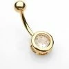 Korting 🤩 LMPiercings NL Navelpiercing Rond Gold Plated 14kt. 🥰 -Sieraden-horloges Winkel 550x465