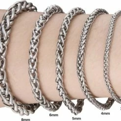 Beste Verkoop 🔔 Fako Bijoux® - Schakelarmband Vossenstaart - Rond Gevlochten - Staal - RVS - 7mm - 16cm - Zilverkleurig ⭐ 13 Beste Verkoop 🔔 Fako Bijoux® - Schakelarmband Vossenstaart - Rond Gevlochten - Staal - RVS - 7mm - 16cm - Zilverkleurig ⭐ -Sieraden-horloges Winkel 550x471