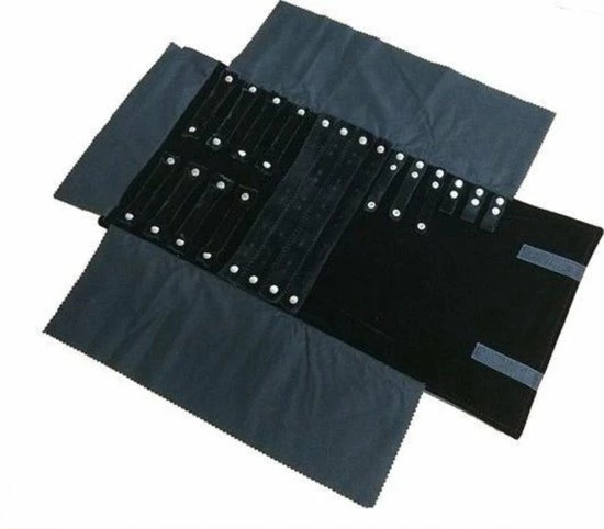 Groothandel π€© Fliex - Sieradentui - Mini Etui - Zwart - Travel Organizer π 4 Groothandel π€© Fliex - Sieradentui - Mini Etui - Zwart - Travel Organizer π - Afbeelding 2