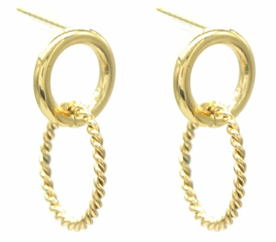 Beste Verkoop ๐คฉ Dielay Oorbellen Met Ring - RVS - 1,5x2,5 Cm - Goudkleurig ๐ 3 Beste Verkoop ๐คฉ Dielay Oorbellen Met Ring - RVS - 1,5x2,5 Cm - Goudkleurig ๐