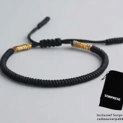 Beste recensies van 😉 Sorprese - Armband - Handgeknoopt - Zwart Met Diverse Kleuren - Vriendschapsarmbandje - Zelf Instelbaar - Unisex - W - Sinterklaas - Cadeau 👏 -Sieraden-horloges Winkel 550x485 3