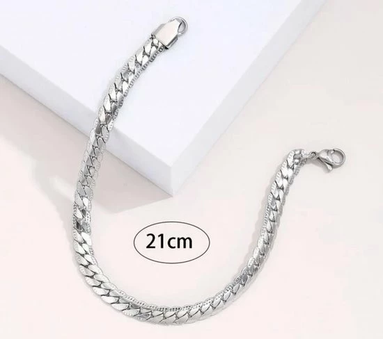 Uitgang π Soraro Cuban Link Heren Armband | Chain | Zilver Kleurig |4 Mm | Mannen Armband | Armbanden | Mannen Cadeautjes | Cadeau Voor Man | Armband Mannen | Armband Heren | Heren Armband | Sinterklaas | Black Friday | Kerst | Kerstcadeau π 5 Uitgang π Soraro Cuban Link Heren Armband | Chain | Zilver Kleurig |4 Mm | Mannen Armband | Armbanden | Mannen Cadeautjes | Cadeau Voor Man | Armband Mannen | Armband Heren | Heren Armband | Sinterklaas | Black Friday | Kerst | Kerstcadeau π - Afbeelding 3