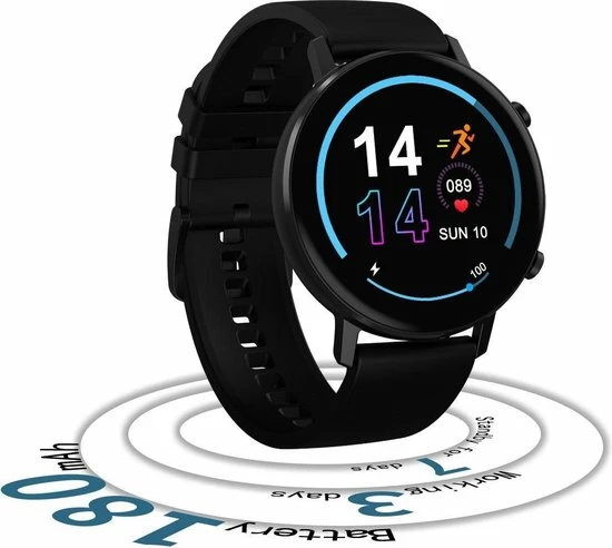 Aanbiedingen 😉 Belesy® Eighteen - Smartwatch Dames - Smartwatch Heren - Horloge - Full Circle - Super Mooi Scherm - 18 Wijzerplaten - Stappenteller - Bloeddruk - Mutli Sport - Milanees - Staal - Goud 😀 21 Aanbiedingen 😉 Belesy® Eighteen - Smartwatch Dames - Smartwatch Heren - Horloge - Full Circle - Super Mooi Scherm - 18 Wijzerplaten - Stappenteller - Bloeddruk - Mutli Sport - Milanees - Staal - Goud 😀 - Afbeelding 20