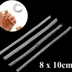 Promo 😉 Fako Bijoux® - Ringverkleiner Set - Ring Verkleiner - 8 Stuks Van 10cm - Transparant 😍 12 Promo 😉 Fako Bijoux® - Ringverkleiner Set - Ring Verkleiner - 8 Stuks Van 10cm - Transparant 😍 -Sieraden-horloges Winkel 550x498