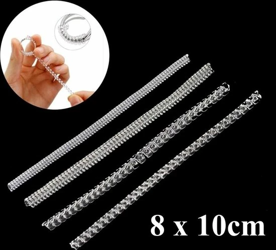 Promo 😉 Fako Bijoux® - Ringverkleiner Set - Ring Verkleiner - 8 Stuks Van 10cm - Transparant 😍 7 Promo 😉 Fako Bijoux® - Ringverkleiner Set - Ring Verkleiner - 8 Stuks Van 10cm - Transparant 😍 - Afbeelding 5