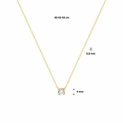Uitgang π Sparkle14 Ketting Zirkonia 0,8 Mm 42 Cm - Goud π 27 Uitgang π Sparkle14 Ketting Zirkonia 0,8 Mm 42 Cm - Goud π -Sieraden-horloges Winkel 550x502 1