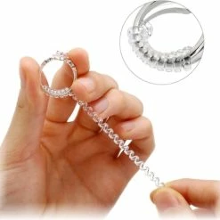 Promo 😉 Fako Bijoux® - Ringverkleiner Set - Ring Verkleiner - 8 Stuks Van 10cm - Transparant 😍 13 Promo 😉 Fako Bijoux® - Ringverkleiner Set - Ring Verkleiner - 8 Stuks Van 10cm - Transparant 😍 -Sieraden-horloges Winkel 550x503